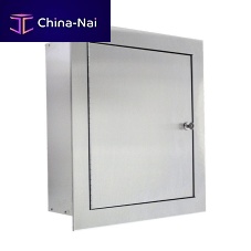 Storage cabinet 9200RECrecessedhinged doorstainless steel