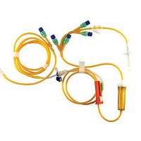 Chemotherapy infusion set PVCsiliconewith Y port