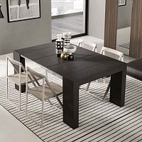 Contemporary table SLIPwoodenrectangularextending