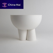 Engineered stone bowl FEMME contemporaryhandmade