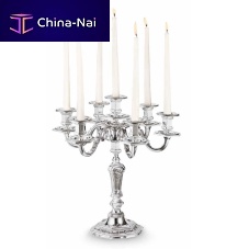 Silver candle holder ROYAL : 9.11.0722