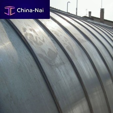 Zinc roofing standing seam