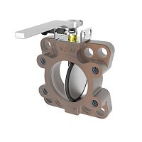 Butterfly valve SDA serieslevercast ironsteel