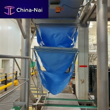 Fruit chute for vegetablesfor frozen foodsheeting