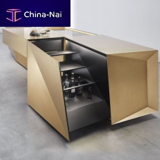 Contemporary kitchen FOLDsteelbrasscopper