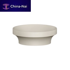 Countertop washbasin 66601Cristalplant®without holewithout overflow