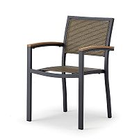 Contemporary chair GS 941 outdoorwoodenTextilene®