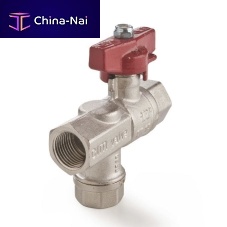 Ball valve ZK 04 series leverwith flangethreaded