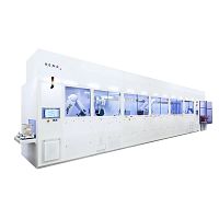 Wet wafer etching machine