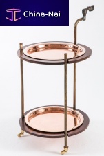 Home service trolley GAZELLE woodensteel