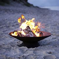 Wood-burning fire pit SKAGERAK - HELIOScast iron