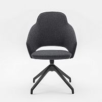 Contemporary chair ICON SOFTindoorin fire-retardant fabricTrevira CS®