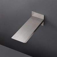 Stainless steel washbasin spout BAR53wall-mounted
