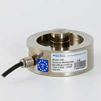 Compression load cell CRI C3button typefor hopperfor silos