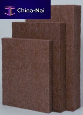 Thermal insulation hemp fiberpanelwithout vapor barrier