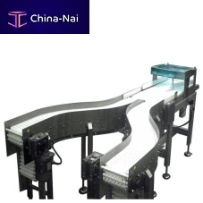 Lane divider horizontalfor conveyorfor the food industry