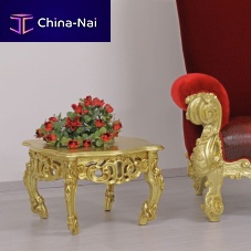 New Baroque design side table FINLANDIAlacquered woodsolid woodbeech