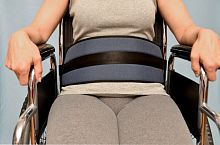 Wheelchair fixation strap 2100abdominalpadded