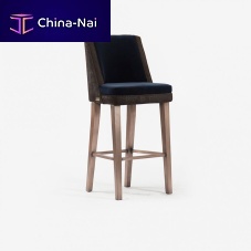 Contemporary bar chair TOTEMindoorfabricleather