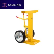 Safety trailer landing gear for trailers
