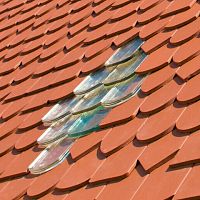 Interlocking roof tile ACRYLICPortuguesedual-channelsmall