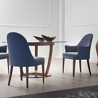 Traditional chair Spiritindoorfabricleather