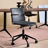 Contemporary chair Atriumindoorfabricleather