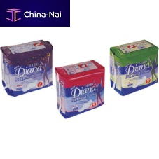 Women sanitary pad Diana ULTRAbreathablebox of 10 unitsbox of 8 units