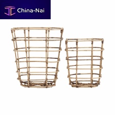 Wooden laundry basket VT0300