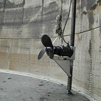 Submersible mixer POP turbinecontinuoussolid