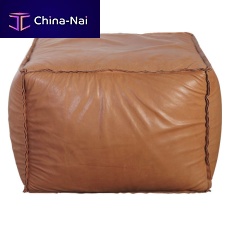 Contemporary pouf AE0400 / AE0401leather