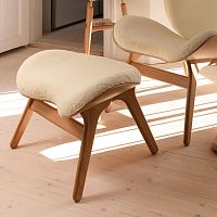 Contemporary footrest OTTOMANfabric