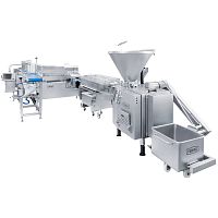 Portioning sausage production line CC215