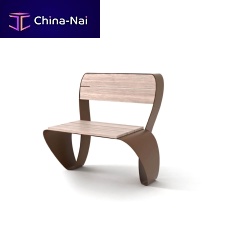 Contemporary chair FLUXUSoutdoorindoorwooden