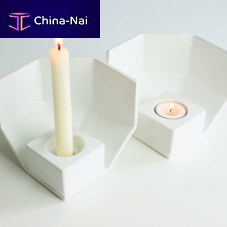 Ceramic candle holder 1/4commercial