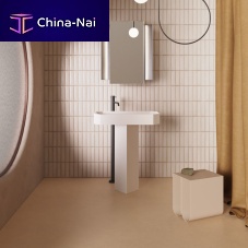 Free-standing washbasin OrigamiLivingTec®1-hole2-hole