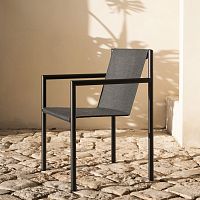 Contemporary dining chair PLEIN AIR 059outdoorBatyline®lacquered stainless steel base