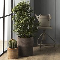 Terracotta plant pot TIRRENIAfreestandingcircularhome
