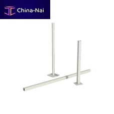 Galvanised steel fastening system for fencingexterior