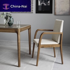 Contemporary chair KUNTIindoorfabricoak