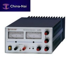 AC/DC power supply LT 51adjustablelinearwith short-circuit protection