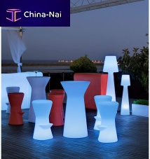 Contemporary high bar table CAPRI 110polyethylenepolyethylene baseround