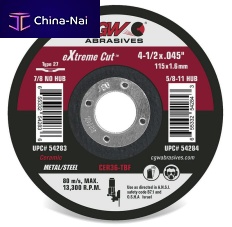 Stainless steel cutting wheel 54280for steel