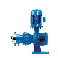 Diaphragm pump ecoflow® for chemicalshydraulically-operatedhand-priming