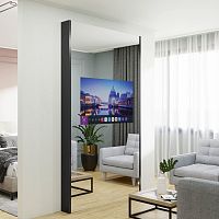 Wall-mounted TV mirror MAGNOfor hotelfor hotel roomsfor public space