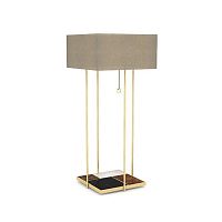 Urban lamp post Tilescontemporarypolished brasssatin