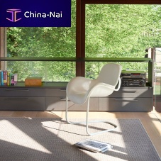 Contemporary chair SLEDindoorpolyurethanepowder-coated steel base