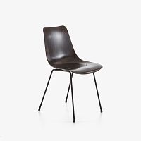 Contemporary chair Cm 131indoorbeechstained wood