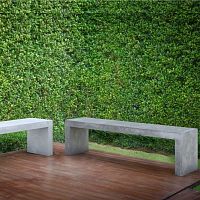 Traditional garden bench REGULARconcretehandmade