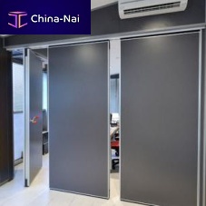 Pivoting/sliding partition 00038X SERIESmobilelaminatefor offices